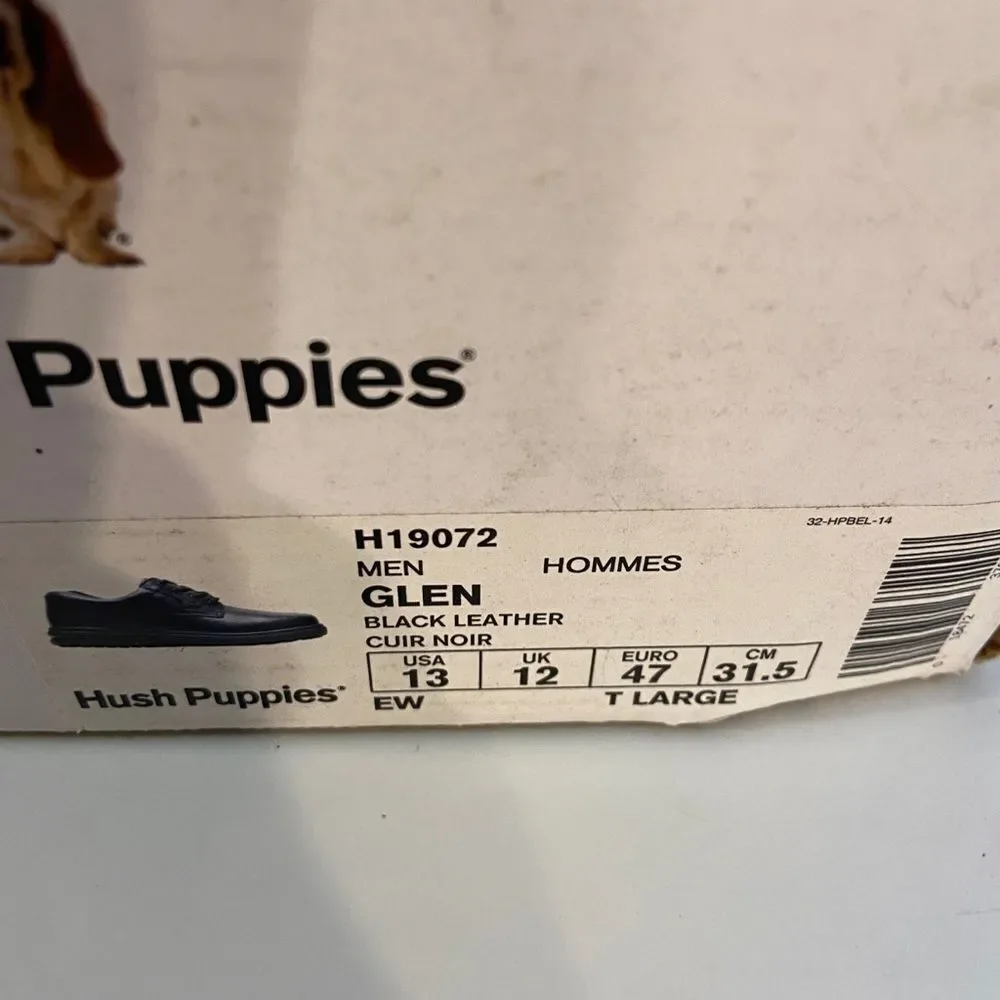 New open‎ box hush puppies Glen Oxford 13EW